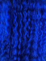 Next Day Hair - Bohemian Frontal Lace Wig Blue Color