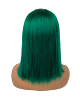 Next Day Hair - Straight Frontal Lace Wig Green Color