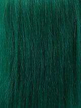 Next Day Hair - Straight Frontal Lace Wig Green Color