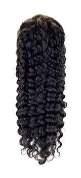 Next Day Hair - Deep Wave Transparent Lace Wig Natural Color