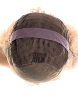 Next Day Hair - 13"x4" Bohemian Frontal Lace Wig Dipped in Gold Color