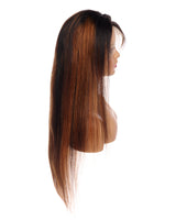 Next Day Hair - 13"x4" Straight Frontal Lace Wig Chestnut Color