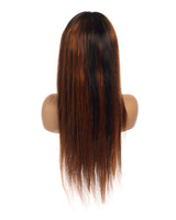 Next Day Hair - 13"x4" Straight Frontal Lace Wig Chestnut Color