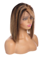 Next Day Hair - 13"x4" Straight Frontal Lace Wig P1B/27 Color