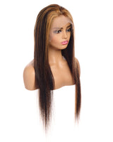 Next Day Hair - 13"x4" Straight Frontal Lace Wig P1B/30 Color