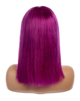 Next Day Hair - 13"x4" Straight Frontal Lace Wig Purple Color