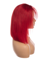 Next Day Hair - 13"x4" Straight Frontal Lace Wig Red Color