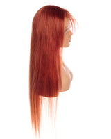 Next Day Hair - 13"x4" Straight Frontal Lace Wig Ginger Color