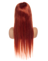 Next Day Hair - 13"x4" Straight Frontal Lace Wig Ginger Color