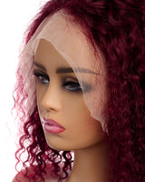 Next Day Hair - 13"x6" Bohemian Frontal Lace Wig 99J Color