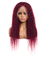 Next Day Hair - 13"x6" Bohemian Frontal Lace Wig 99J Color