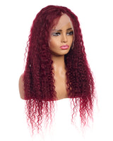 Next Day Hair - 13"x6" Bohemian Frontal Lace Wig 99J Color