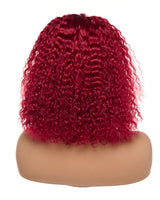 Next Day Hair - Bohemian Frontal Lace Wig Burgandy Color