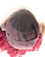 Next Day Hair - Bohemian Frontal Lace Wig Dipped in Wine Color