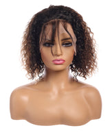 Next Day Hair - 13"x6" Bohemian Frontal Lace Wig In Chocolate Color