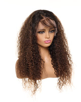 Next Day Hair - Bohemian Frontal Lace Wig In Chocolate Color