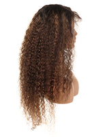 Next Day Hair - Bohemian Frontal Lace Wig In Chocolate Color