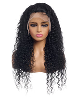 Next Day Hair - 13"x6" Bohemian Frontal Lace Wig Jet Black Color