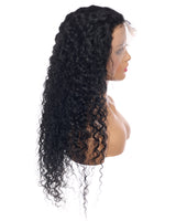 Next Day Hair - 13"x6" Bohemian Frontal Lace Wig Jet Black Color