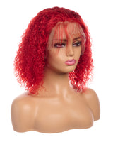 Next Day Hair - 13"x6" Bohemian Frontal Lace Wig Red Color
