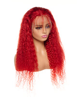 Next Day Hair - Bohemian Frontal Lace Wig Red Color