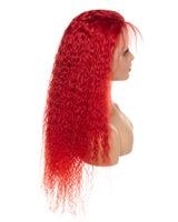 Next Day Hair - Bohemian Frontal Lace Wig Red Color