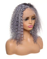 Next Day Hair - Bohemian Frontal Lace Wig Silver Color