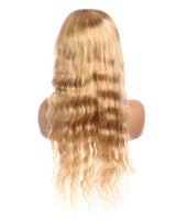 Next Day Hair - 13"x6" Malaysian Wave Frontal Lace Wig Barbie Blonde Color
