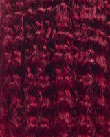 Next Day Hair - 13"x6" Pineapple Frontal Lace Wig Burgandy Color