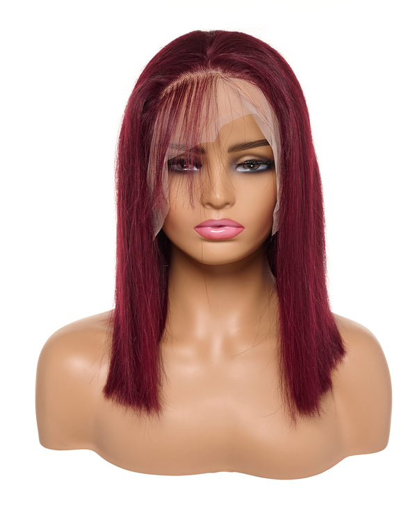 Next Day Hair - Straight Frontal Lace Wig 99J Color