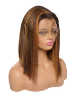 Next Day Hair - Straight Frontal Lace Wig Chestnut Color