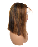 Next Day Hair - Straight Frontal Lace Wig Chestnut Color