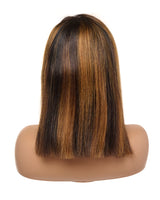 Next Day Hair - Straight Frontal Lace Wig Chestnut Color