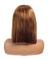 Next Day Hair - 13"x6" Straight Frontal Lace Wig Dulce de Leche Color