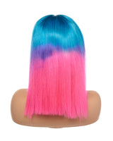 Next Day Hair - Straight Frontal Lace Wig Mermaid Color