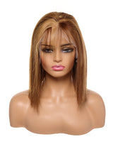 Next Day Hair - Straight Frontal Lace Wig P4/27 Color