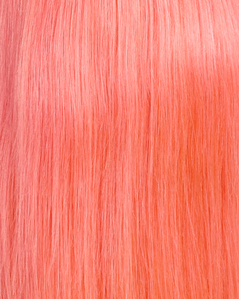 Next Day Hair - 13"x6" Straight Frontal Lace Wig Peach Rose Color