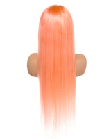 Next Day Hair - Straight Frontal Lace Wig Peach Rose Color