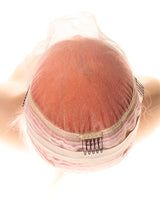 Next Day Hair - Straight Frontal Lace Wig Peach Rose Color