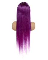 Next Day Hair - Straight Frontal Lace Wig Purple Color
