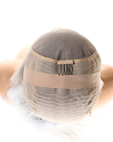 Next Day Hair - Straight Frontal Lace Wig Silver Color