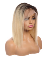 Next Day Hair - 13"x6" Straight Frontal Lace Wig Ukrainian Ombre Color