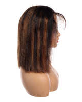Next Day Hair - 13"x6" Straight Frontal Lace Wig In Chocolate Color