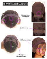 Next Day Hair - Bohemian Frontal Lace Wig Chestnut Color