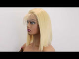 Next Day Hair - 13"x4" Straight Frontal Lace Wig 613 Blonde Color