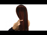 Next Day Hair - 13"x4" Straight Frontal Lace Wig Red Fox Color