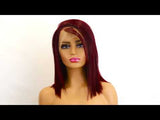 Next Day Hair - Straight Frontal Lace Wig 99J Color