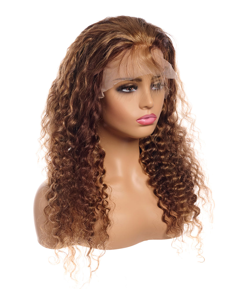 Next Day Hair - 13"x4" Pineapple Frontal Lace Wig P4/27 Color
