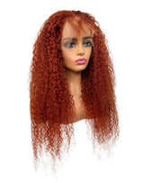 Next Day Hair - Bohemian Frontal Lace Wig Ginger Color