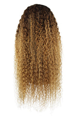 Next Day Hair - Pineapple Frontal Lace Wig Dipped in Gold Color